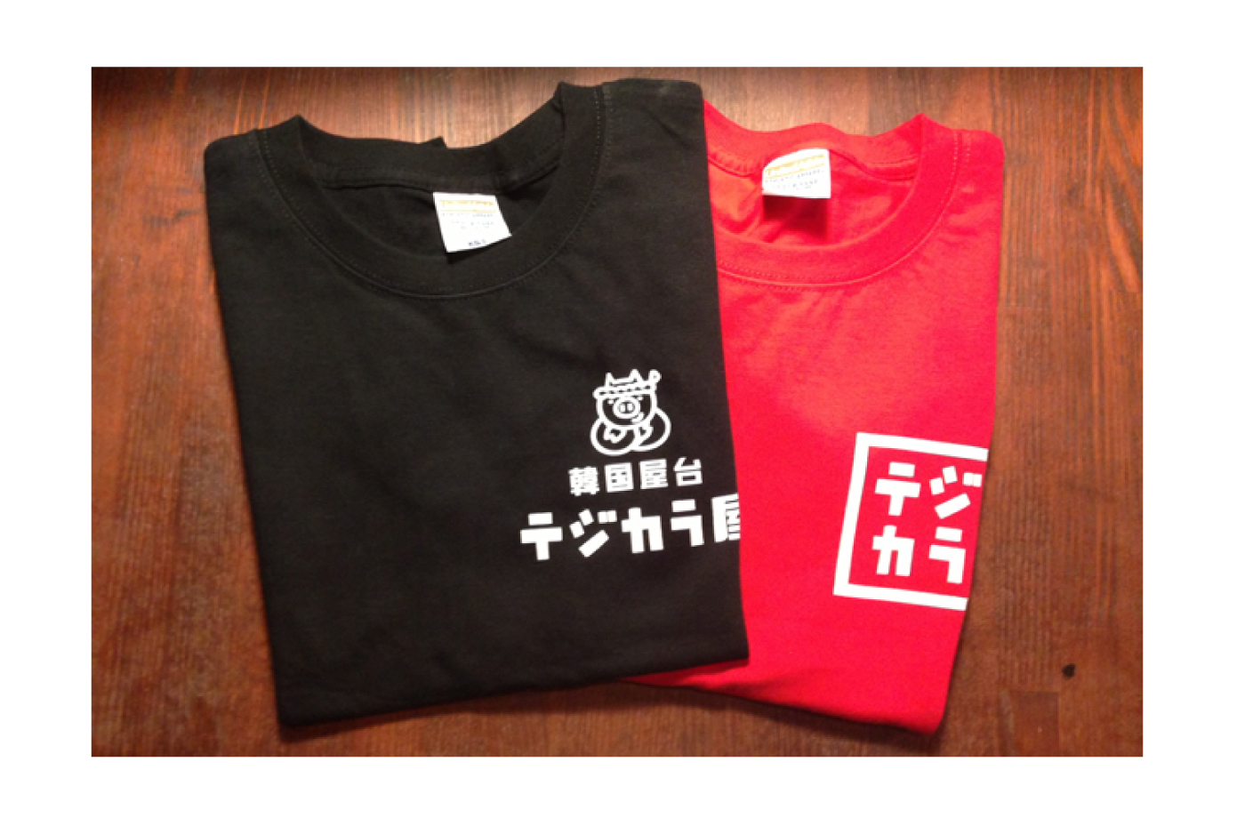 オリジナルTシャツ(黒赤2種類)