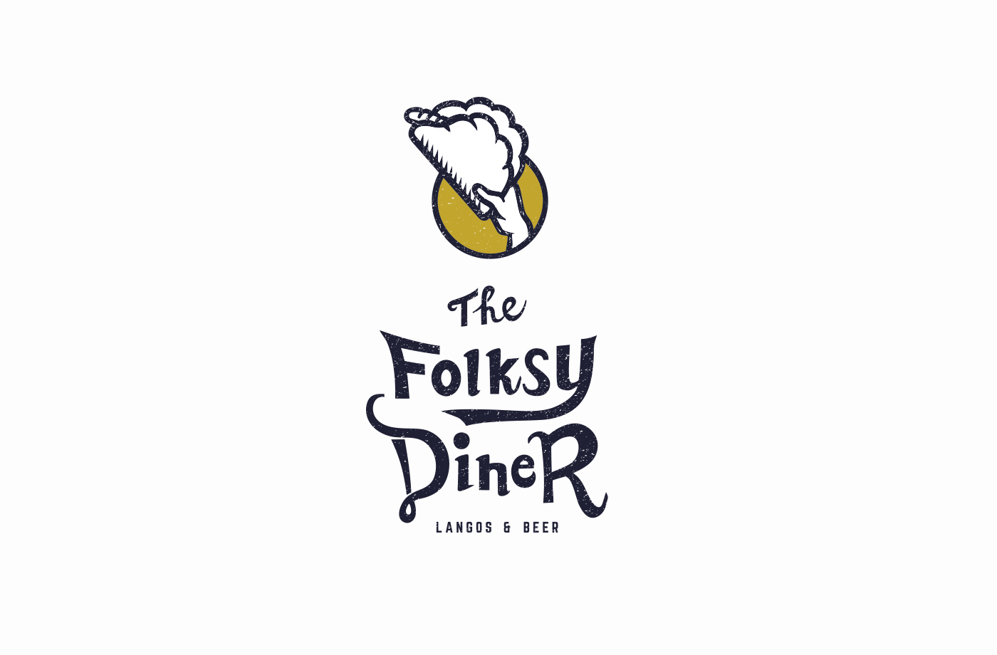 The Forksy Diner様のロゴマーク