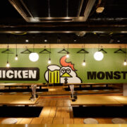 CHICKEN MONSTER様内装デザイン(壁面サイン)