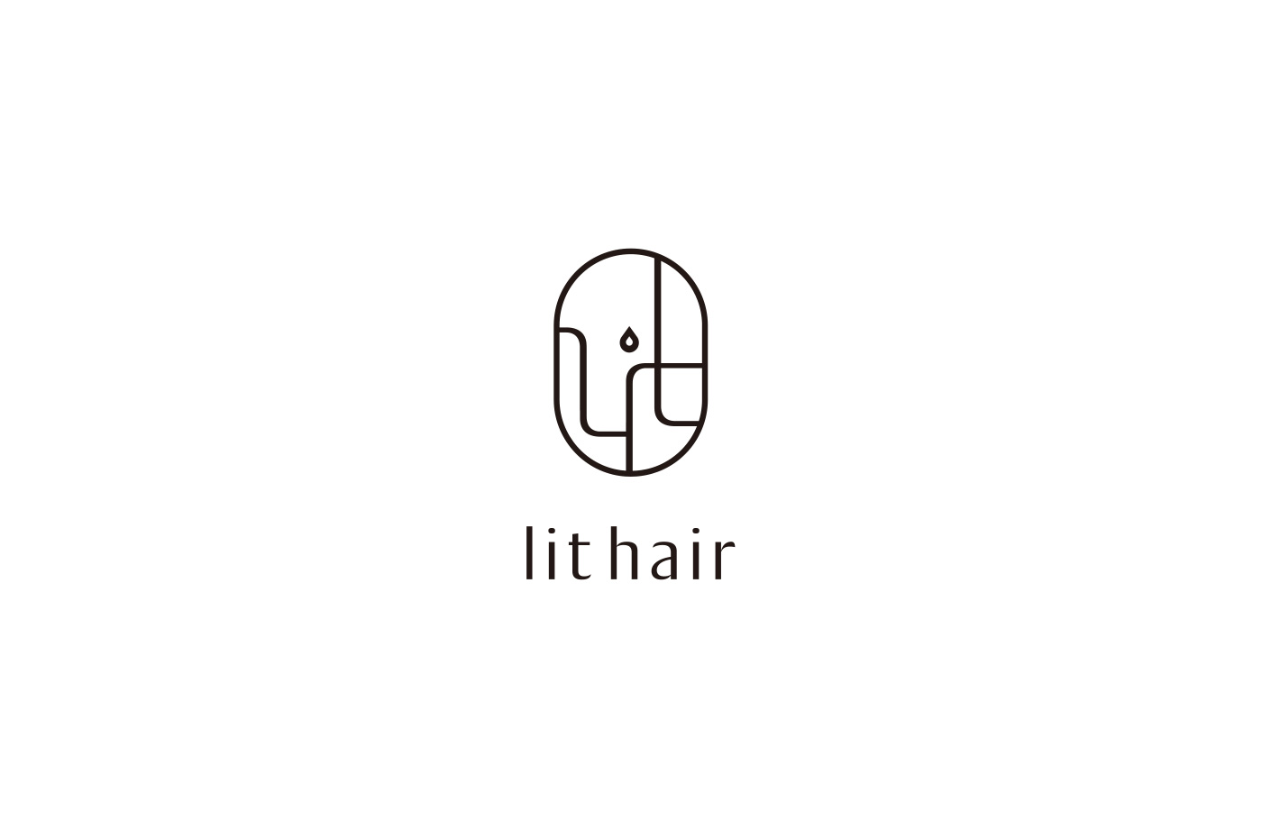 Lit hair様のロゴマーク